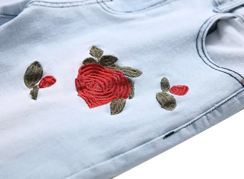 Vista 5 de Pantalón de jean elastizado ajustado moderno para hombre