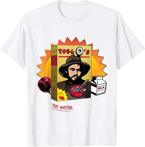 Vista 46 de Torgo Camiseta de película de culto de cereales, Negro, S