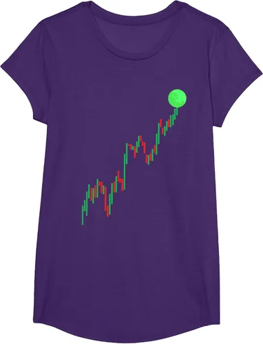 Vista 58 de Cute Stock Trading Design for Men Women Stock Market Trader T-Shirt Asphalt Grey