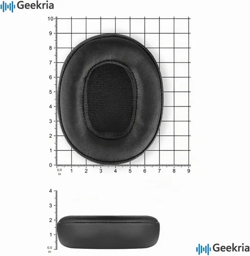 Vista 6 de Geekria QuickFit - Almohadillas de repuesto para auriculares inalámbricos Skullcandy Crusher, Crusher EVO, Crusher ANC, Hesh 3/EVO/ANC, Venue ANC