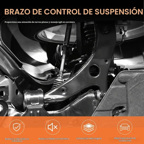 Vista 5 de Brazos de control delanteros superiores e inferiores aptos para Jeep Commander 2006-2010, Grand Cherokee (excluye SRT8) 2005-2010, 12 kits