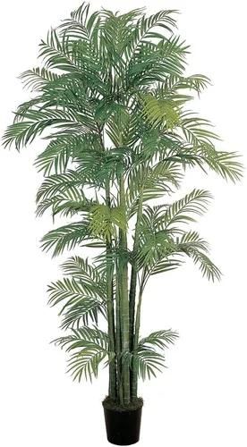 Vista 5 de Nearly Natural Palmera de seda areca de 3 pies