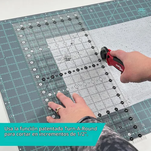 Vista 2 de Creative Grids Regla de edredón de 2-1/2 pulgadas x 12-1/2 pulgadas - CGR212