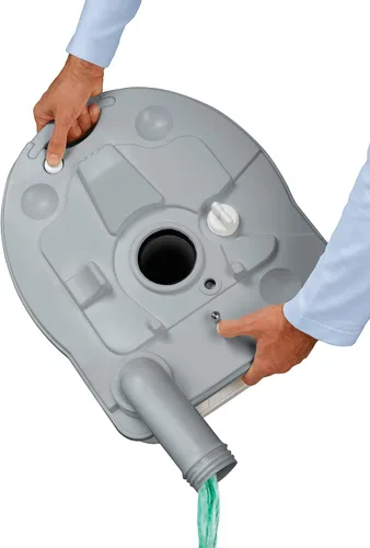 Vista 10 de Inodoro portátil de Thetford 92360 Porta Potti 550E curveado Gris