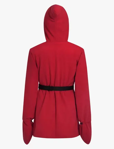Vista 3 de Disfraz de chico tímido para niños, abrigo rojo