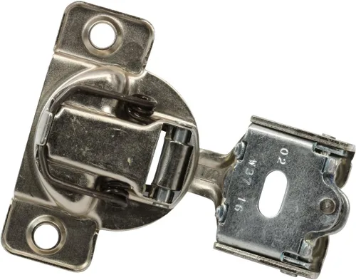 Vista 2 de Rok Hardware Grass TEC 864 - Paquete de 25 tornillos de cierre automático de 108 grados de 1/2 pulgada en bisagra compacta de gabinete 04399-15