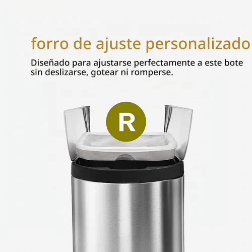 Vista 4 de Simplehuman Code C Bolsas de basura con cordón ajustable