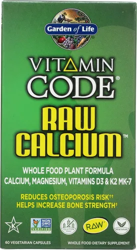Vista 2 de Suplemento de calcio. Calcio, vitamina alimenticia para los huesos, de la marca Garden of Life, hhh-kyyy-tra-rat8284, 1, 1