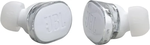 Vista 3 de JBL Tune Buds - Auriculares intraurales inalámbricos verdaderos con cancelación activa de ruido - Ghost Edition White (Renovado)