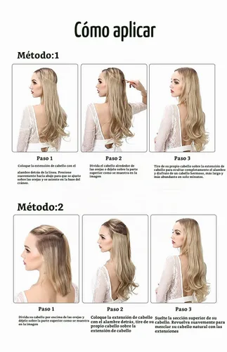 Vista 6 de SARLA Extensiones de cabello con alambre invisible de reflejos cortos rectas postizos sintéticos diadema transparente ajustable para mujeres 14