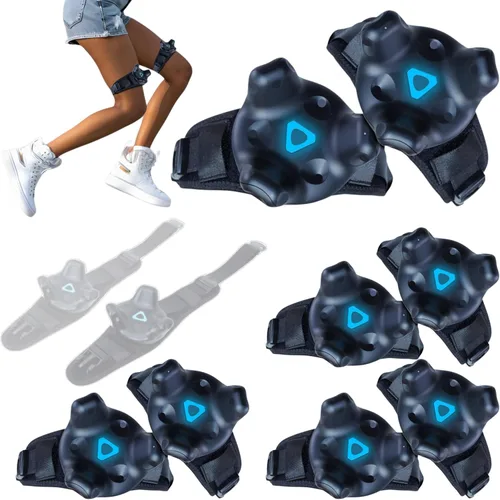 Vista 63 de Skywin VR Tracker Belt & VR Tracker Straps for HTC Vive System, 2 Pack Adjustable Belt and Hand Straps for VR Full Body Tracking