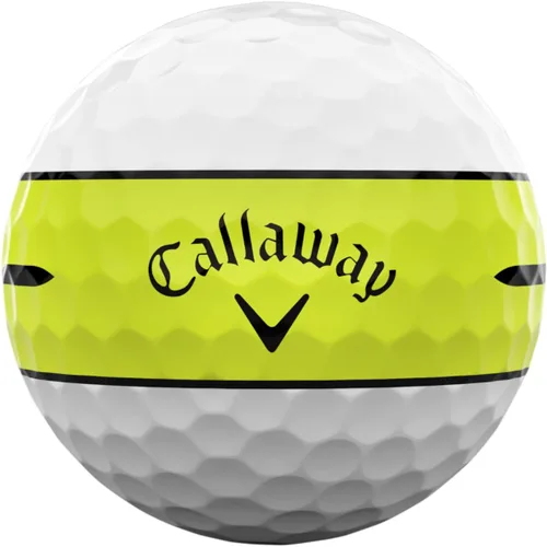 Vista 2 de Pelotas de golf Callaway Golf Chrome Soft Raya 360 (Amarillo)