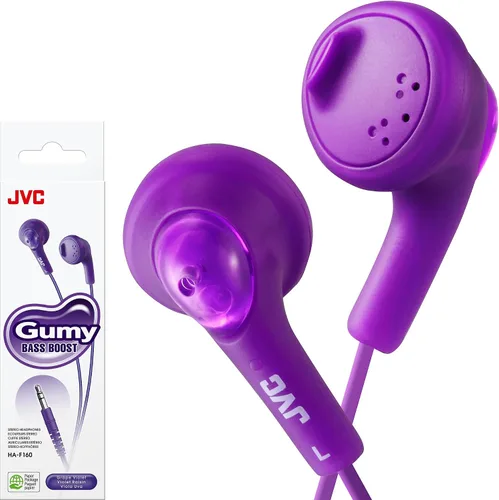 Vista 7 de JVC HAF160B Gumy Ear Bud. Audífonos intraurales color negro