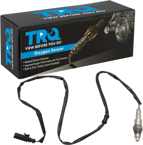 Vista 287 de TRQ Sensor de Oxígeno O2 de 4 Hilos de Banda Estrecha Compatible con VW Atlas 2.0L 2018-21, VW GTI 2.0L 2016-18, Audi A3 Quattro 2.0L 2015-18, VW