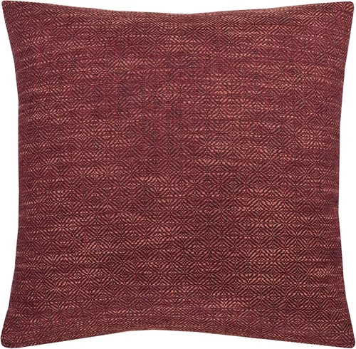 Vista 3 de Violet Linen Patrón de tejido de diamante de felpilla, tela de poliéster de lino sintético, impermeable