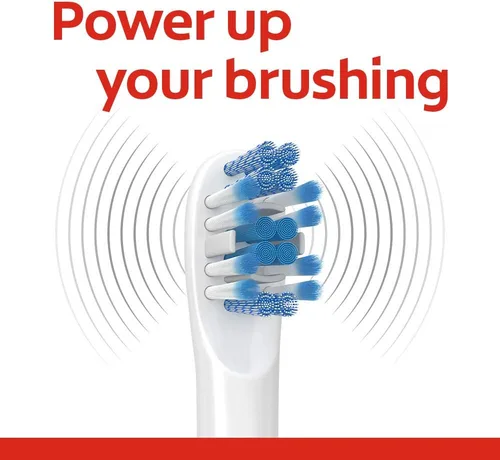 Vista 2 de Colgate, 360 Advanced Sonic Battery Power Cepillo de dientes suave, blanqueamiento, 1 unidad