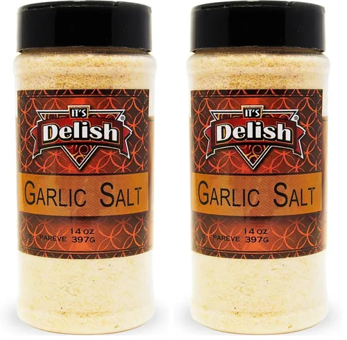 Vista 8 de Sal de ajo de Its Delish (tarro mediano)
