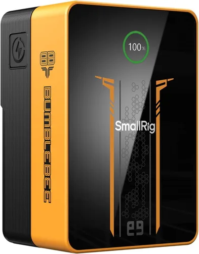 Vista 11 de SMALLRIG V Mount Battery VB99 Pro, 99Wh / 6800mAh Mini V-Mount Batería