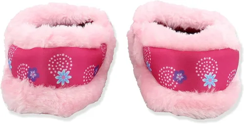 Vista 4 de Minnie Mouse - Pantuflas de felpa para niña pequeña Rosa fucsia