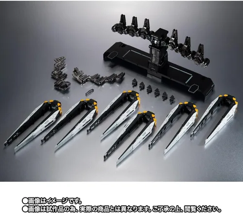 Vista 2 de Bandai Kaitai Shou-ki RX-93 ν Gundam Option Parts Embudo de aleta, no incluido Cuerpo MS
