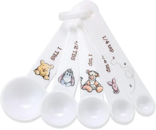 Vista 12 de Vasos medidores de Mickey y Minnie Mouse de Disney Tazas medidoras de Mickey Mouse con temática de amor adorable para cocina
