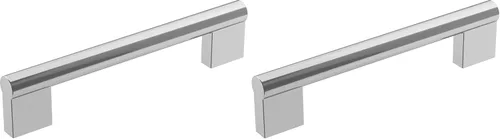 Vista 19 de Amerock Versa 3-3/4 pulgadas (96 mm) de centro a centro Bronce champán Manija de gabinete - paquete de 10 unidades Champagne bronce