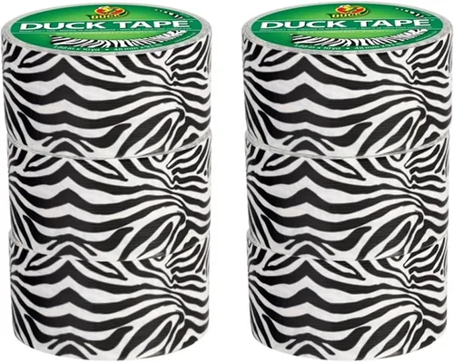 Vista 8 de Duck Brand - Cinta adhesiva impresa, diseño tie dye, 1.88" x 10 yardas, rollo individual (283268)