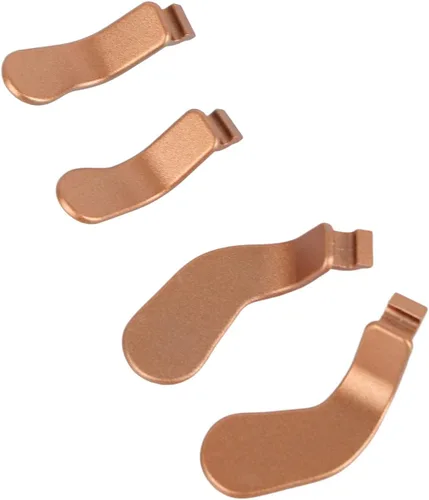 Vista 7 de Cuifati Control Paddles for One Elite Controller Series 2 Premium Stainless Steel Metal Material 4pcs Controller Paddles (Gold)