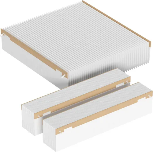 Vista 8 de Filtro de repuesto 201 MERV 13 compatible con Aprilaire 2200, 2250, Space Gard 2200 Purificadores de aire para toda la casa y Lennox PMAC-20C