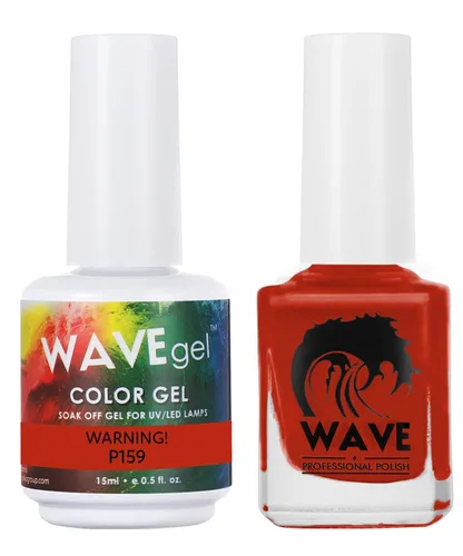 Vista 86 de WAVEGEL - Juego dúo de gel y esmalte de uñas a juego - Colección Simplicity - #P109 Blizzard I 0.5 onzas
