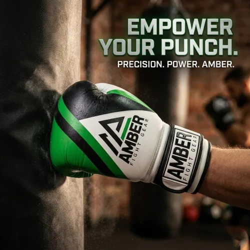 Vista 9 de Fury Boxing Gloves - Kickboxing, Muay Thai Training Gloves, Sparring Punching Bag Mitts, Durable PU, Shock-Absorbing Foam Core, Non-Slip Wrist