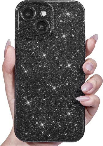 Vista 55 de Svanove Funda para iPhone 11 con Purpurina, Brillante Femenina Linda con Brillo Resplandeciente Reluciente Luminosa Funda de Teléfono para Mujeres