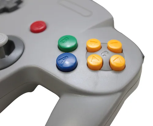 Vista 6 de 3rd Party Classic Retro N64 Bit USB Wired Controller for PC and MAC - Grey