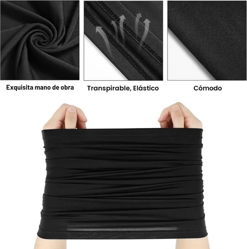 Vista 5 de Geyoga 6 piezas de protección UV para el verano, polaina de cuello refrescante, ropa para la cara, polaina para cuello, bufanda, protector solar