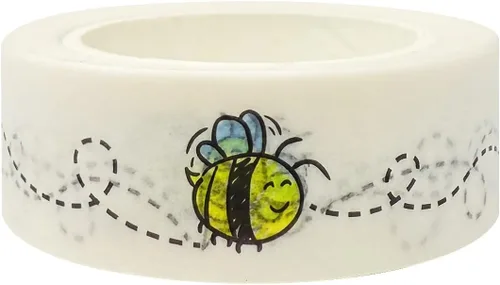 Vista 25 de allydrew Cinta adhesiva Washi, 0.591 in x 5M, zorro y floral