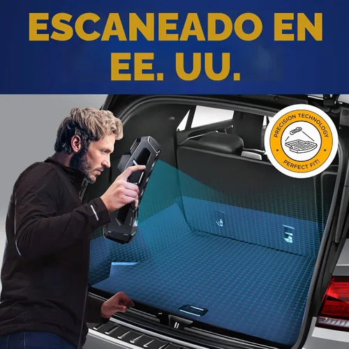 Vista 3 de Forro de carga prémium para Mercedes-Benz GLE 2016-2019 – 100% de protección, alfombrilla de maletero de automóvil de ajuste personalizado