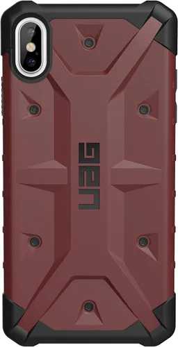 Vista 2 de URBAN ARMOR GEAR UAG - Funda para iPhone Xs Max [pantalla de 6.5 pulgadas] Pathfinder ligera y resistente [Carmine] funda militar para iPhone