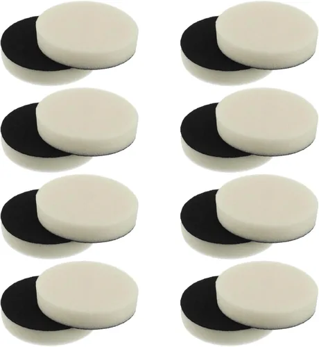 Vista 10 de Juego de 16 piezas de almohadillas de limpieza eléctricas para cepillo de limpieza Dremel Versa: 4 almohadillas de espuma, 4 alfombrillas de cocina