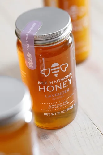 Vista 8 de Bee Harmony Miel con infusión de lavanda, 12 onzas cada una, paquete de 2