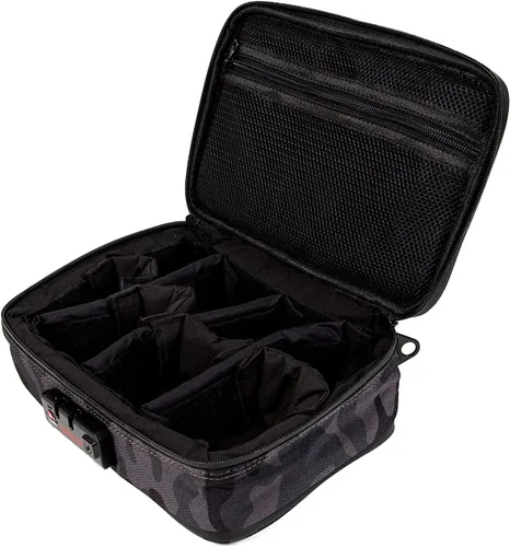 Vista 6 de DIME BAGS Goodfella con cerradura Cápsula acolchada con bloqueo de filtro de carbono Tecnología de carbón activado y bloqueo de combinación