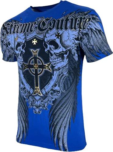 Vista 5 de Xtreme Couture by Affliction - Camiseta para hombre Pulverize