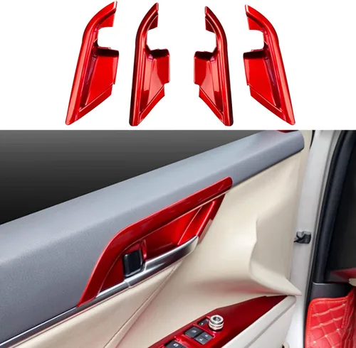 Vista 11 de Rifoda Para Camry Co-Piloto Guantera Lateral Panel de Interruptor Decoración Material ABS Ajuste para Toyota Camry 2018 2019 2020 2021 2022