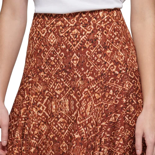 Vista 5 de Calvin Klein Falda deportiva suave con estampado fluido para mujer