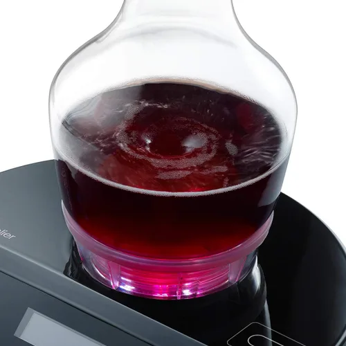 Vista 3 de Decantador eléctrico de aireación de vino Deluxe Edition