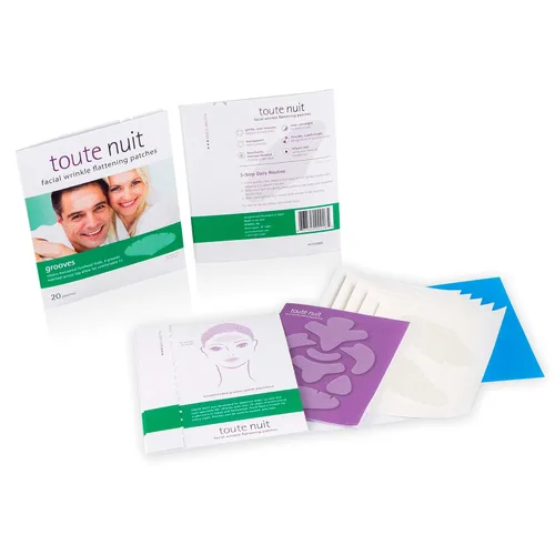 Vista 7 de Toute Nuit Parches para arrugas – Ranuras – Cinta facial para máxima cobertura de la frente – Parches antiarrugas hipoalergénicos – 20