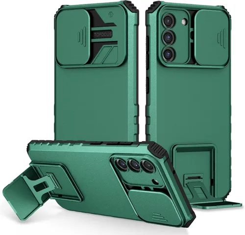 Vista 77 de Funda compatible con Samsung Galaxy M13 5G/A04 Dimensional Soporte Ventana Corredera Teléfono Móvil Funda Protectora a Prueba de Golpes para Samsung