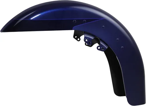 Vista 75 de HR3 Guardabarros delantero de whisky ámbar a juego compatible con Street Glide FLHX 2014 y Road Glide FLTRX 2016 (reemplazo para OEM)