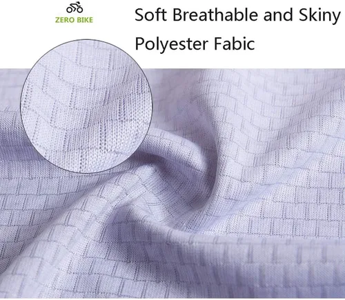 Vista 4 de Conjunto de jersey de ciclismo de manga corta para hombre, transpirable, de secado rápido, acolchado 3D, pantalones cortos de bicicleta MTB