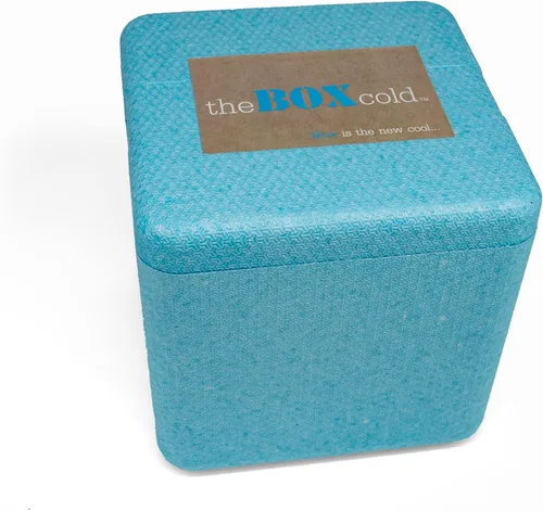 Vista 4 de Caja de envío fría aislada con enfriador de espuma, reutilizable, reciclable y multiusos, EPE USA theBOXcold