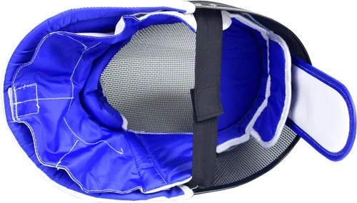 Vista 6 de LEONARK Máscara de esgrima negra 350NW con forro interior desmontable Hema casco certificado CE máscara de grado nacional